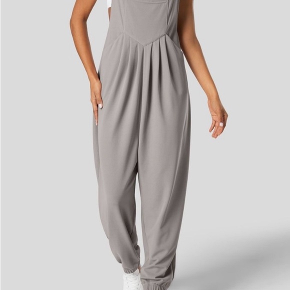 HALARA Pants - Halara Mink Jumpsuit with Pockets L and XL